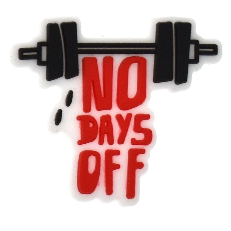 No Days Off Fitness Clothing Pin
