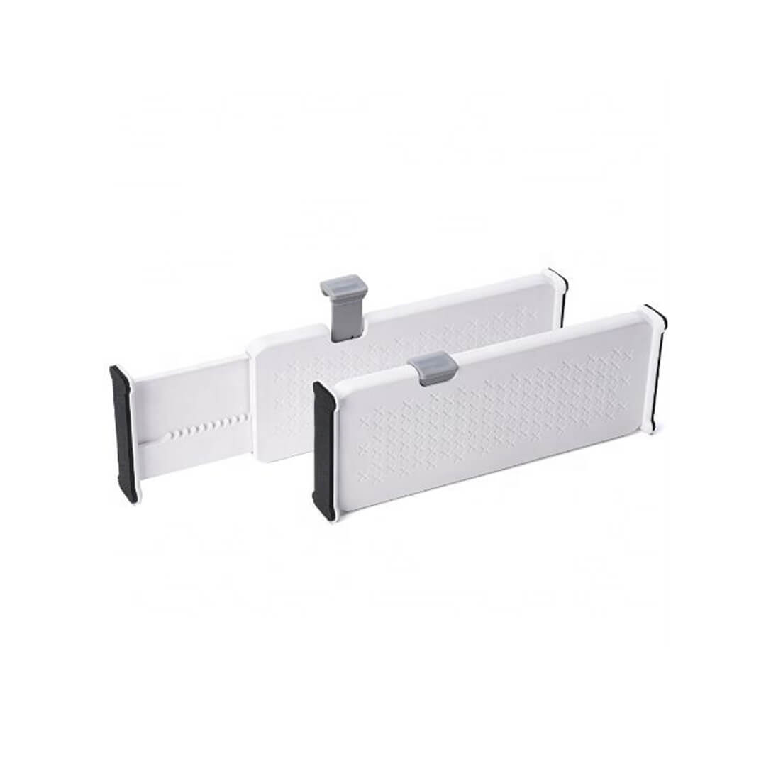 Plastic drawer separator for organizing makeup, accessories, clothes, and books