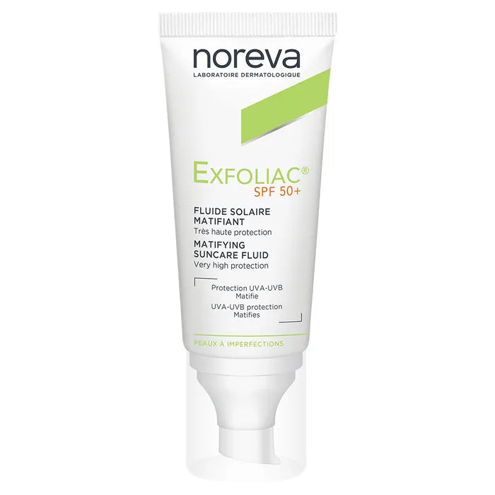 Noreva Exfoliac Solaire 50+ Fluid 50 ml