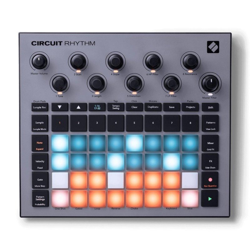Novation Circuit Rhythm – Standalone Sampler Drum Machine