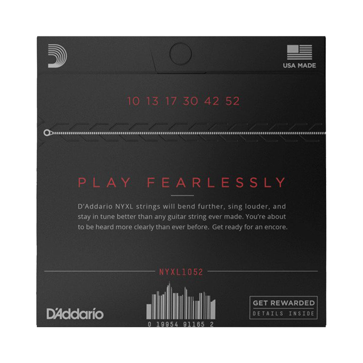D’Addario NYXL1052 Light Top/Heavy Bottom Electric Guitar Strings