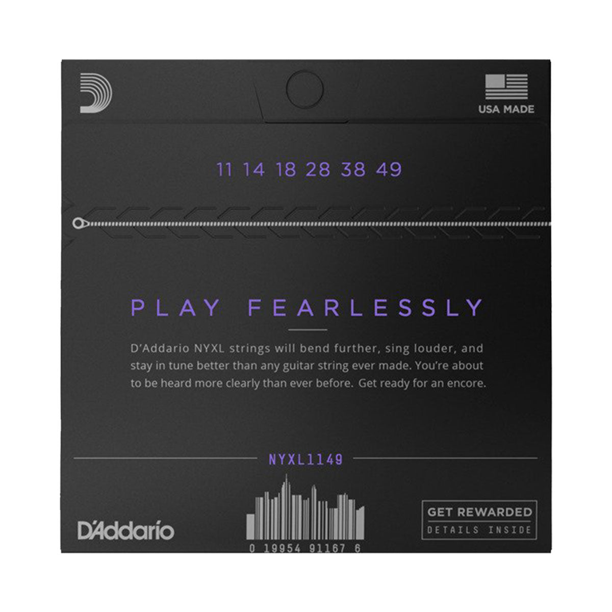 D’Addario NYXL1149 Medium Electric Guitar Strings