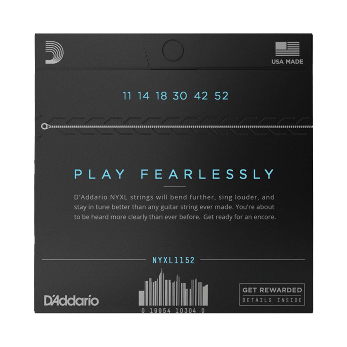 D’Addario NYXL1152 Medium Top/Heavy Bottom Electric Guitar Strings