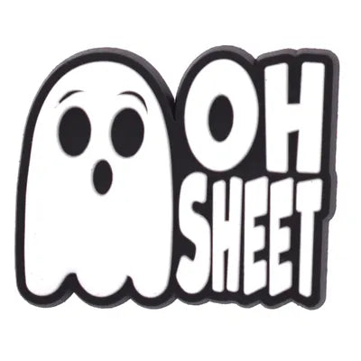 Oh Sheet Ghost Spooky Halloween Jibbitz Croc Charms -  Crocs