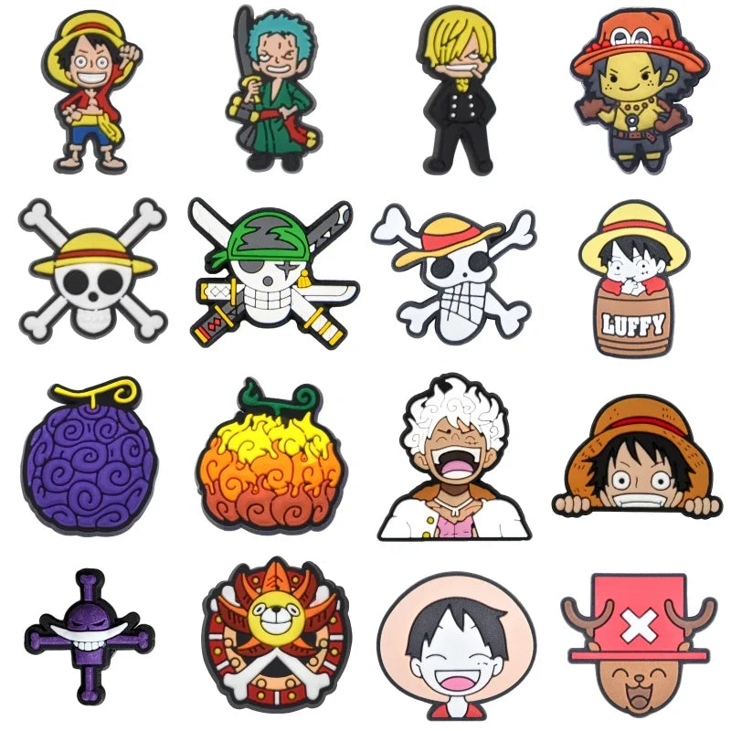 One Piece Croc Charms for Crocs| Jibbitz
