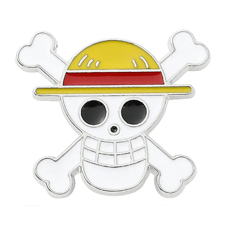 One Piece Enamel Pins