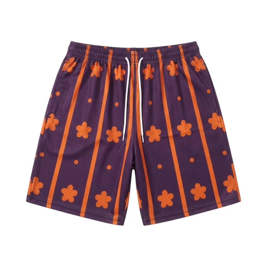 trafalgar law one piece mesh shorts from inkbee store lebanon