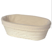 Oval Banneton 28x15x8 cm with Cotton Liner RATTAN