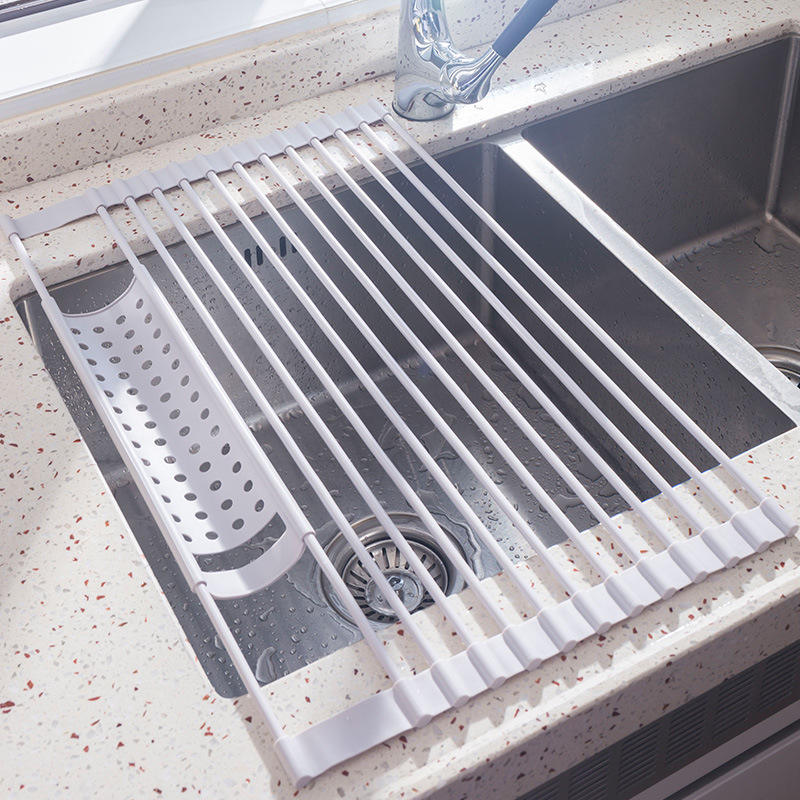 Over-The-Sink Foldable Dish Drying Rack