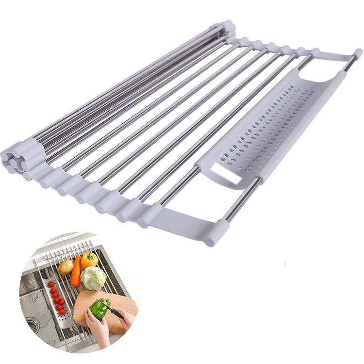 Over-The-Sink Foldable Dish Drying Rack