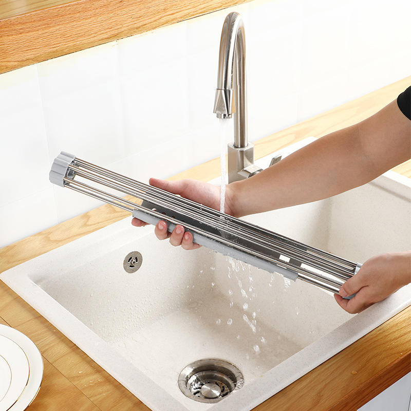 Over-The-Sink Foldable Dish Drying Rack