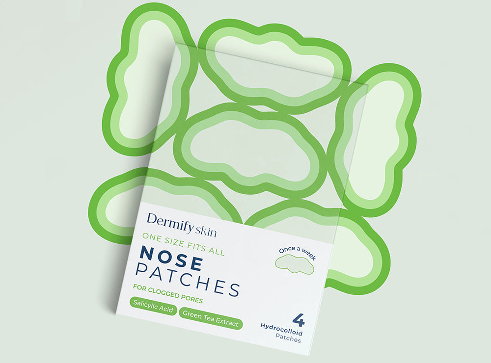 Dermify Skin Hydrocolloid Nose Patches 4 Pieces