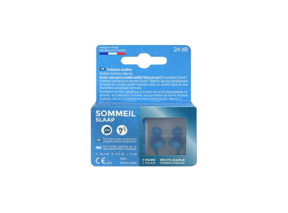 Quies Sommeil Sleep Ear Plugs 1 Pair