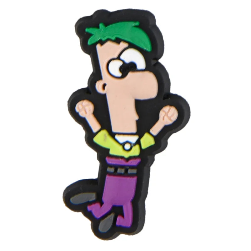 Phineas and Ferb Croc Pins