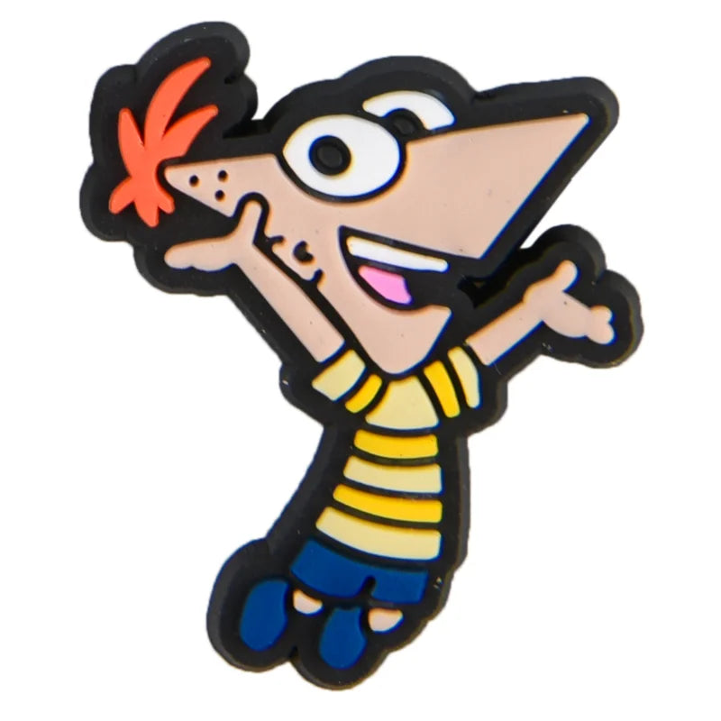 Phineas and Ferb Croc Pins