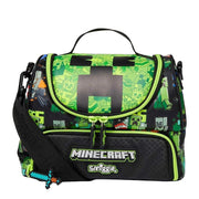Smiggle Lunch Bag - Minecraft | Shoulder Straps | 24.5×16.5×15cm