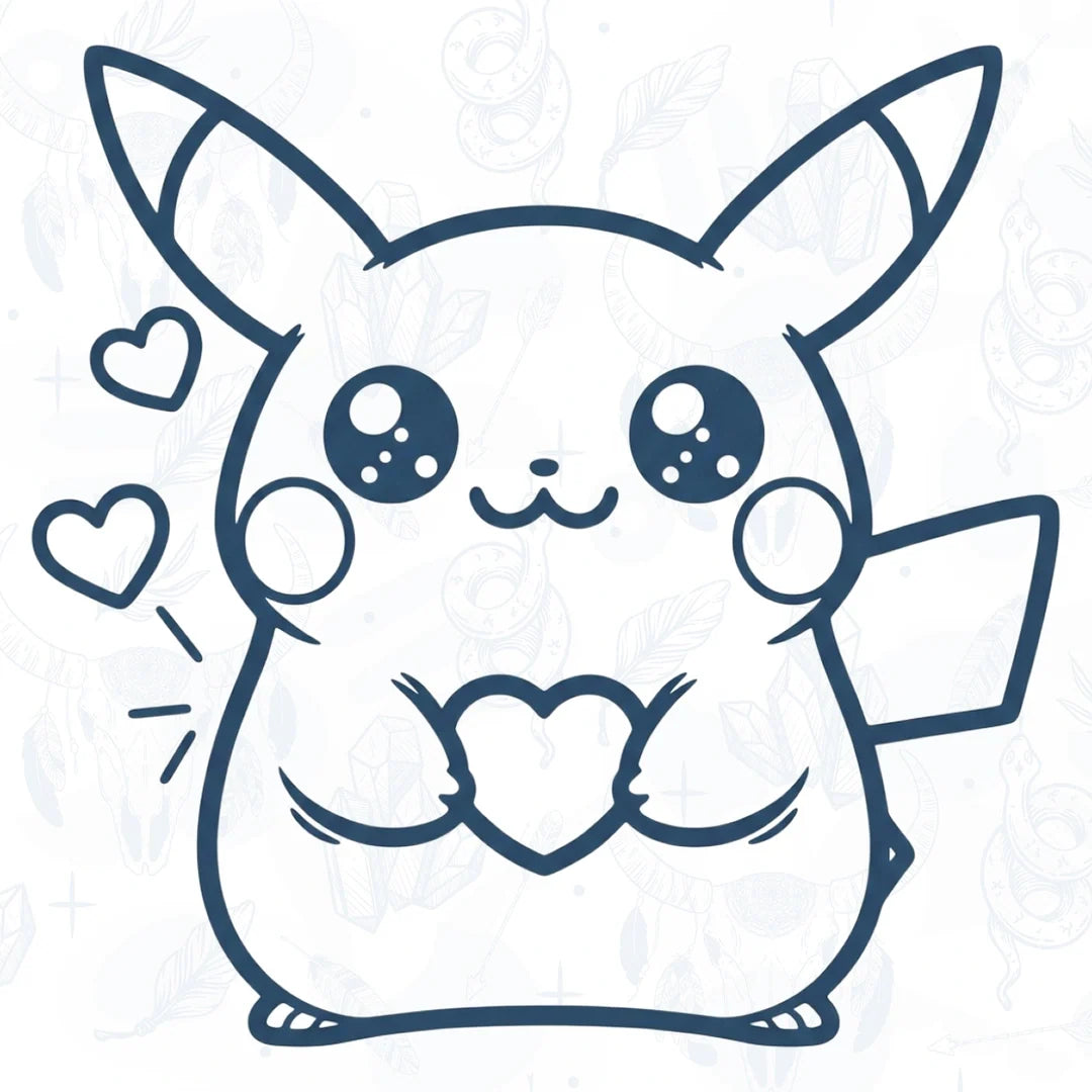 Pikachu Semi Permanent Tattoo