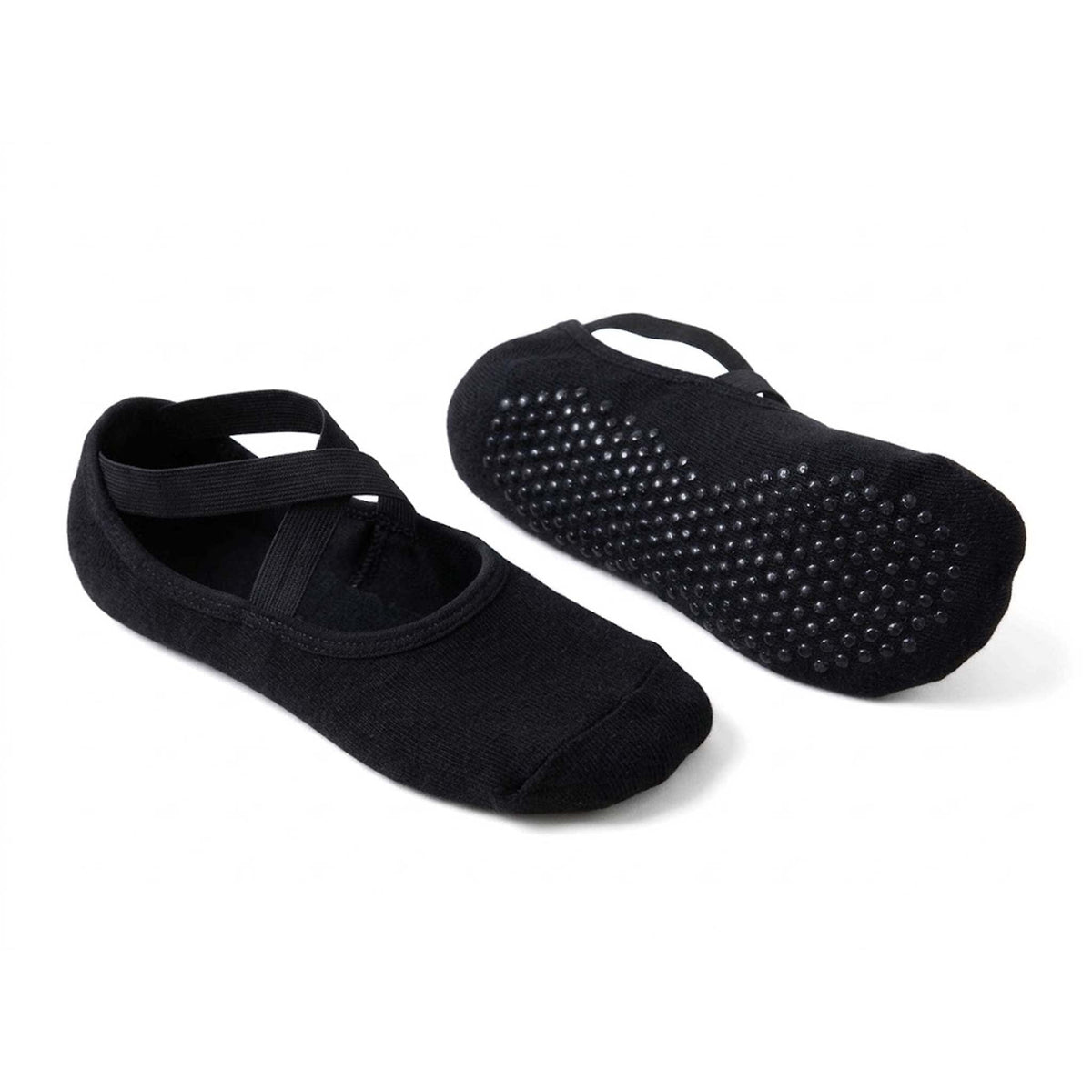 (3x) Pilates Non-Slip Grip Socks Offer