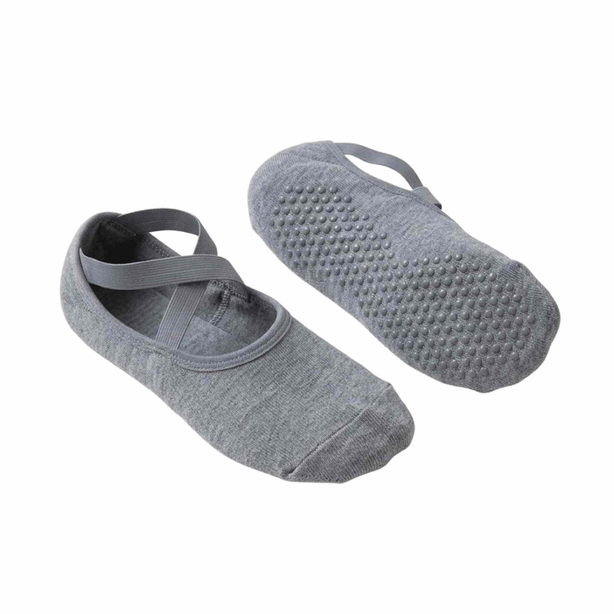 (3x) Pilates Non-Slip Grip Socks Offer