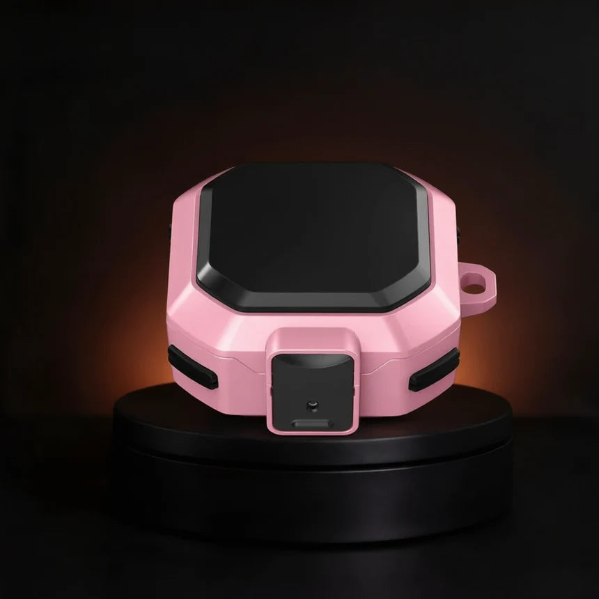 pink armored case for samsung galaxy buds from inkbee store lebanon