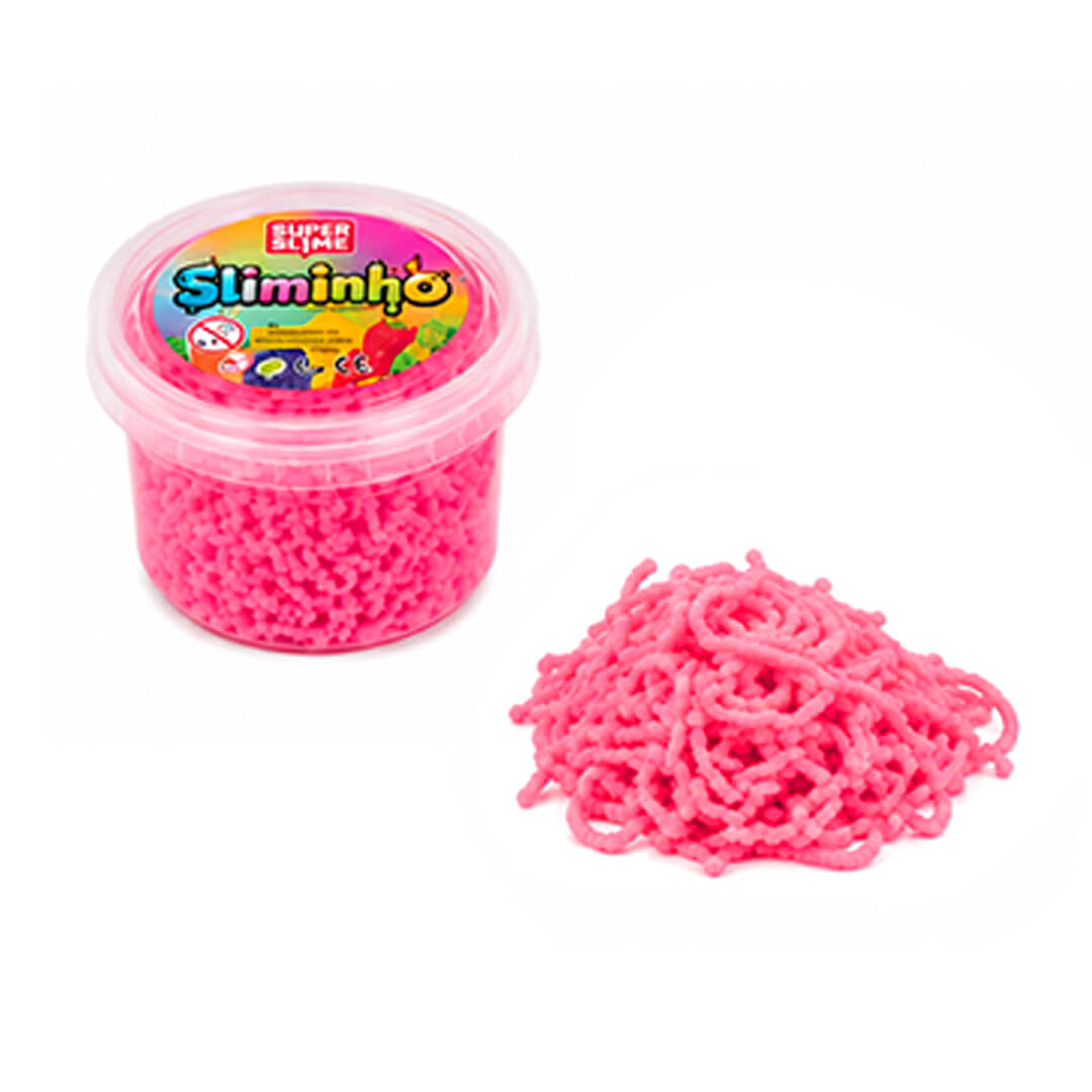 Pink Magic Noodle: a stretchy sensory toy for kids