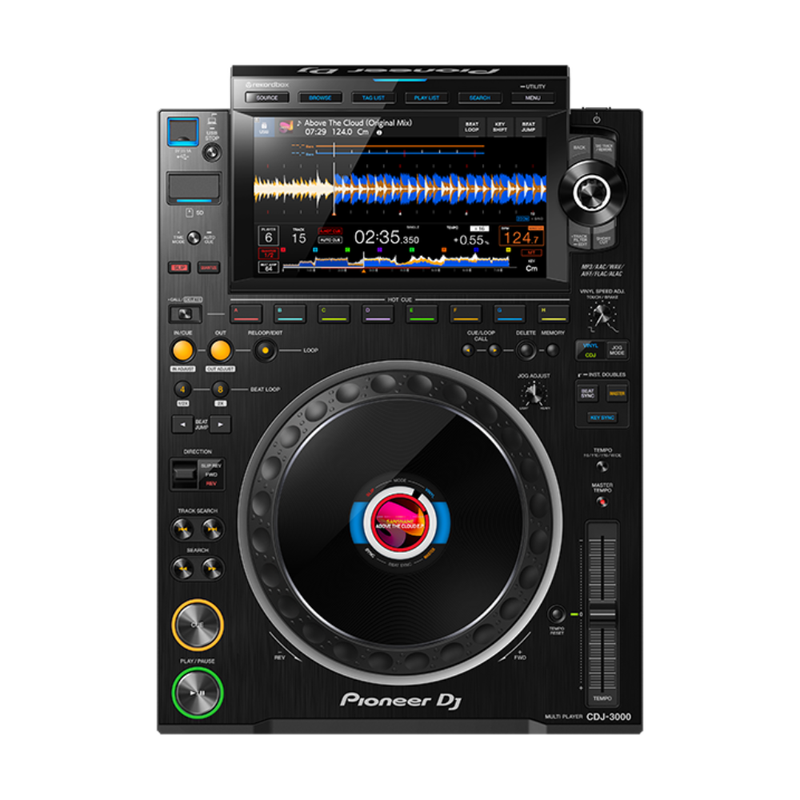 Pioneer DJ CDJ-3000 Professional DJ Multi Player, Black (Compatible with Rekordbox)