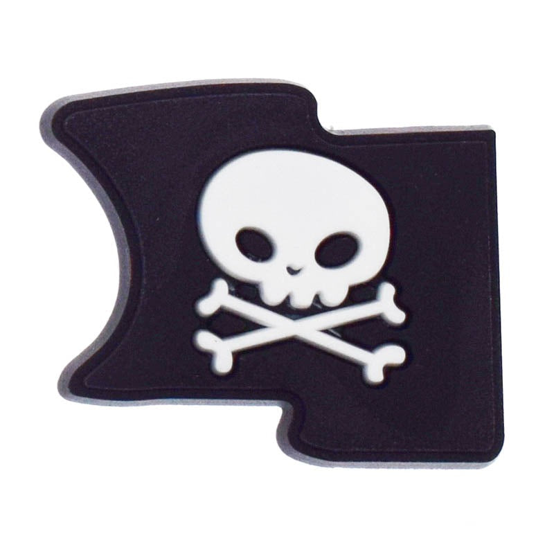 Pirates Skull Black Flag Croc Charm for Crocs | Jibbitz