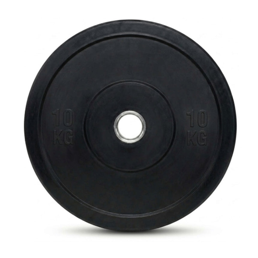 Weight Lifting Plates Black Rubber