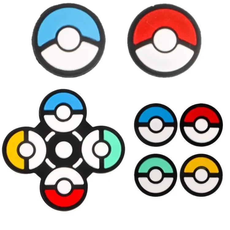 Pokemon Thumbstick Covers for Nintendo Switch Joycons