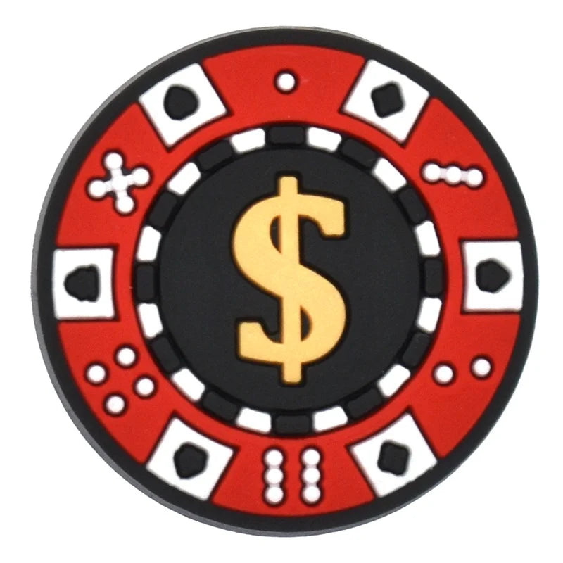 Poker Table Jibbitz Croc Pins - Crocs