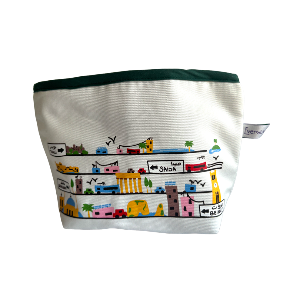 Pouch Big: Meshoire Lebnen