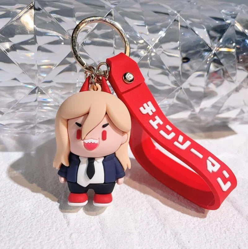 Power from Chainsaw Man チェンソーマン 3D PVC Soft Keychain