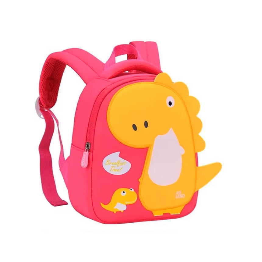 Cartoon Pink Dinosaur Backpack – Toddler/Preschool Size
