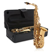 Professional Alto Saxophone – Gold Lacquer Finish