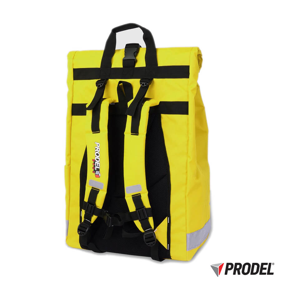 PRODEL Rolltop Hiking Lightweight Backpack - Yellow