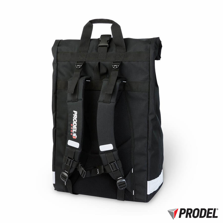 PRODEL Rolltop Hiking Lightweight Backpack - Black