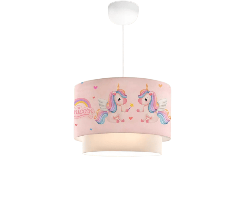 Double Deck Unicorn Lamp Ceiling
