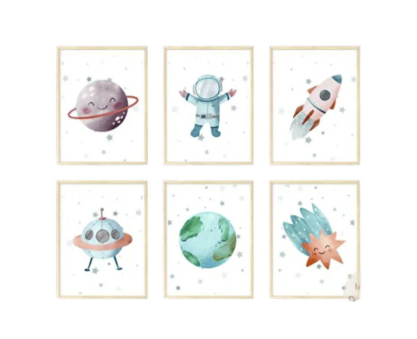 Space Kids Tablo Set