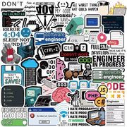 Programming and Coding Sticker Set of 50 pieces