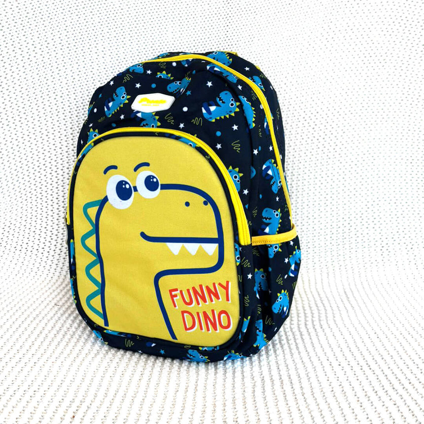 Dinosaur backpack for KG1 kids with cartoon design