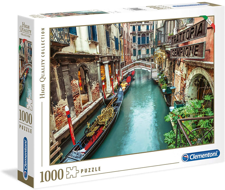 Canal Puzzle, 1000 Pcs HQC adults puzzle Canal Puzzle, 1000 Pcs HQC Canal Puzzle, 1000 Pcs HQC CLEMENTONI