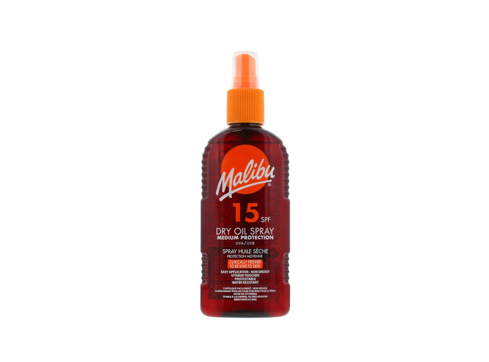 Malibu Dry Oil Spray Spf15 200 mL