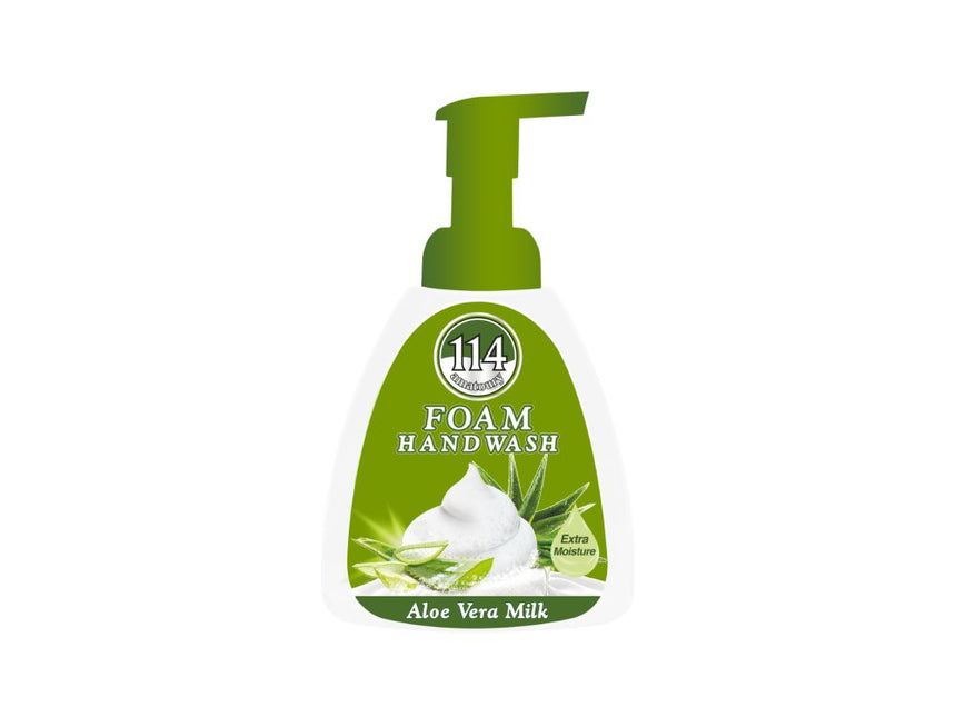 114 Foam Cleanser Aloe Vera And Milk 400 ml
