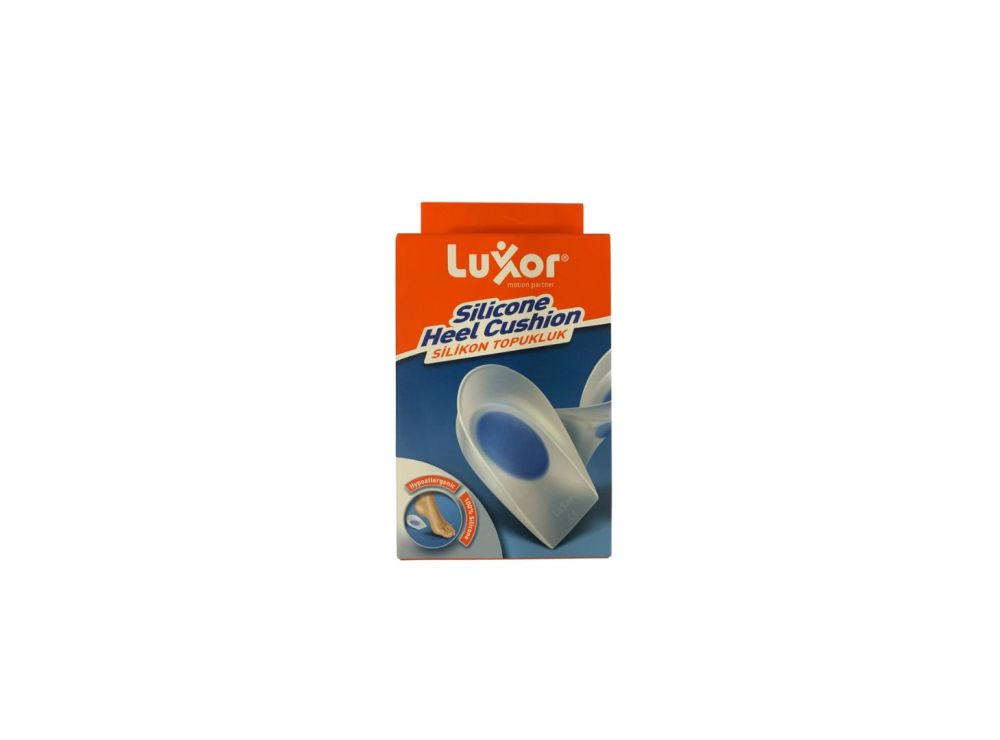 Luxor Silicone Heel Cups Large 43-46