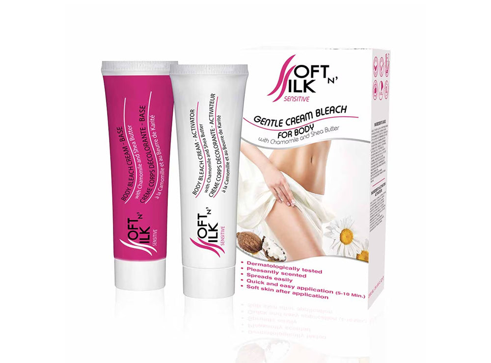 Soft N' Silk Cream Bleach For The Body 2 x 250 ml