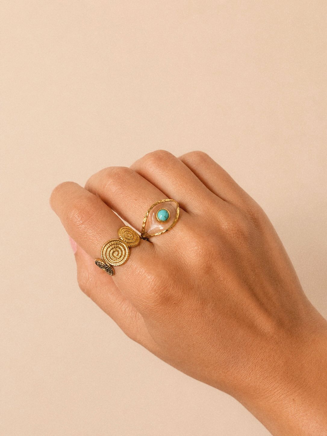 Lucid Eye Adjustable Ring