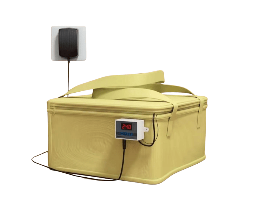 Dough proofing box with heater 29x30x19 cm