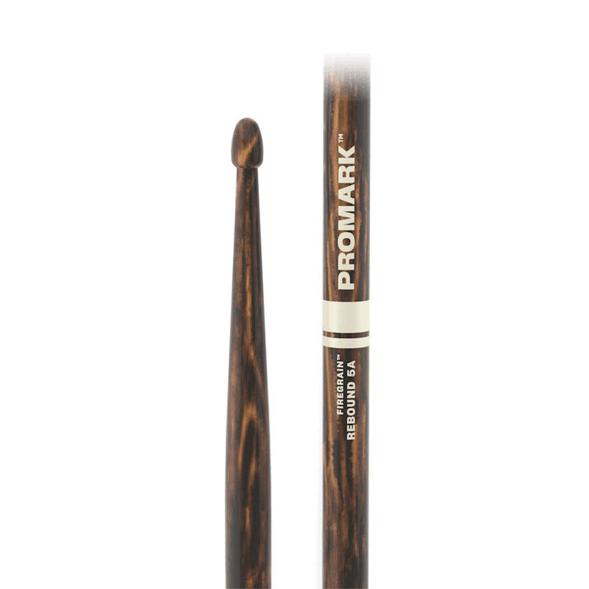 Promark 5A Rebound Lacquered FireGrain Drumsticks