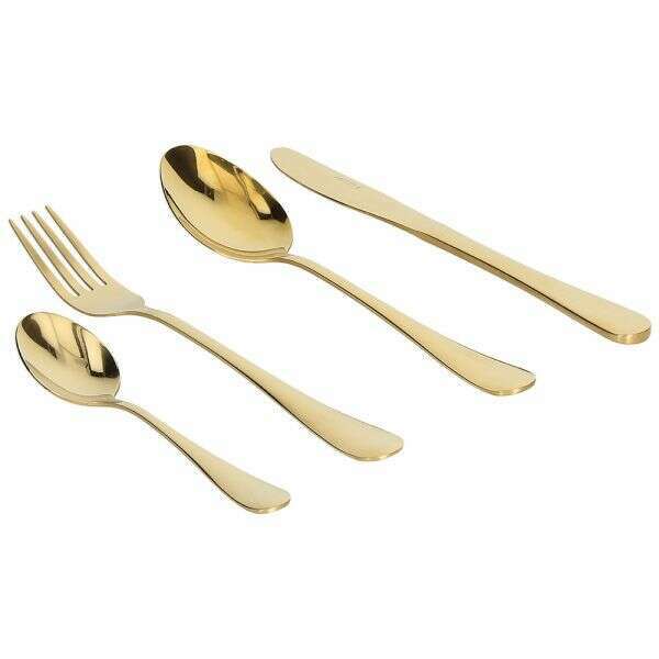 The German Outlet, Tognana, Cutlery Set - Golden