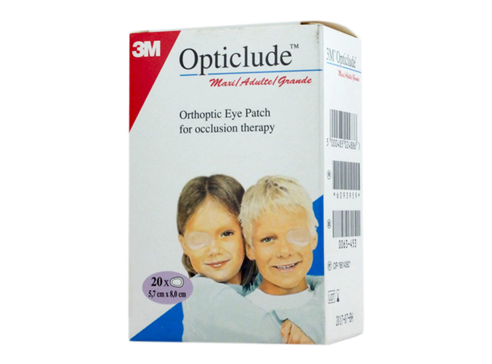 Opticlude Eye Occlusion Patches Adults 20 Patches